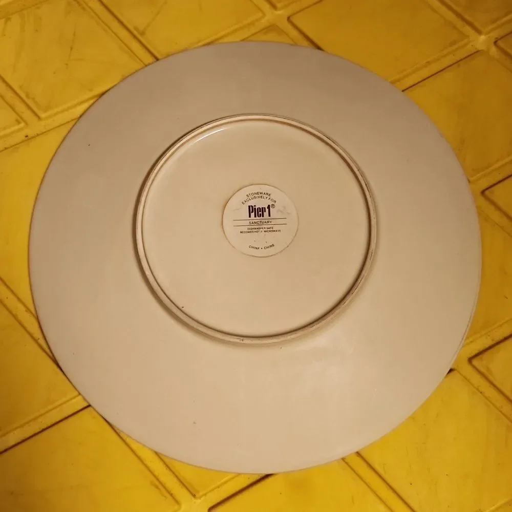 Pier 1 Sanctuary Dinner Plate 11.5